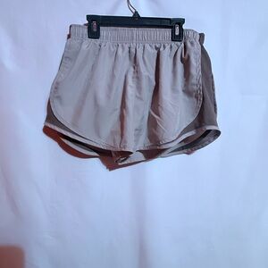 Nike Dri-Fit Women Running Shorts Pink Athletic Training Gym Size M